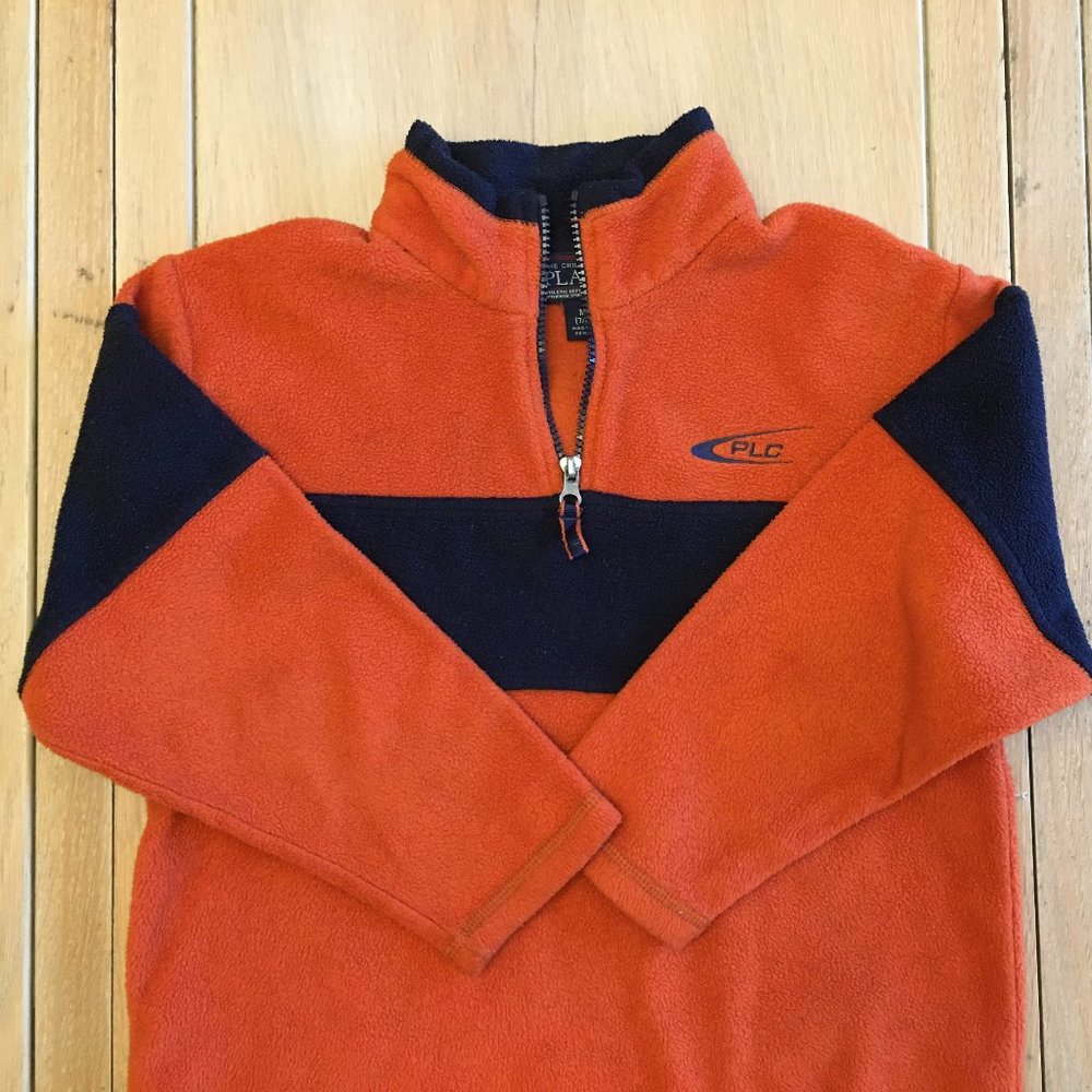 Children's Place Quarter-Zip Boys Fleece Medium (7/8)
